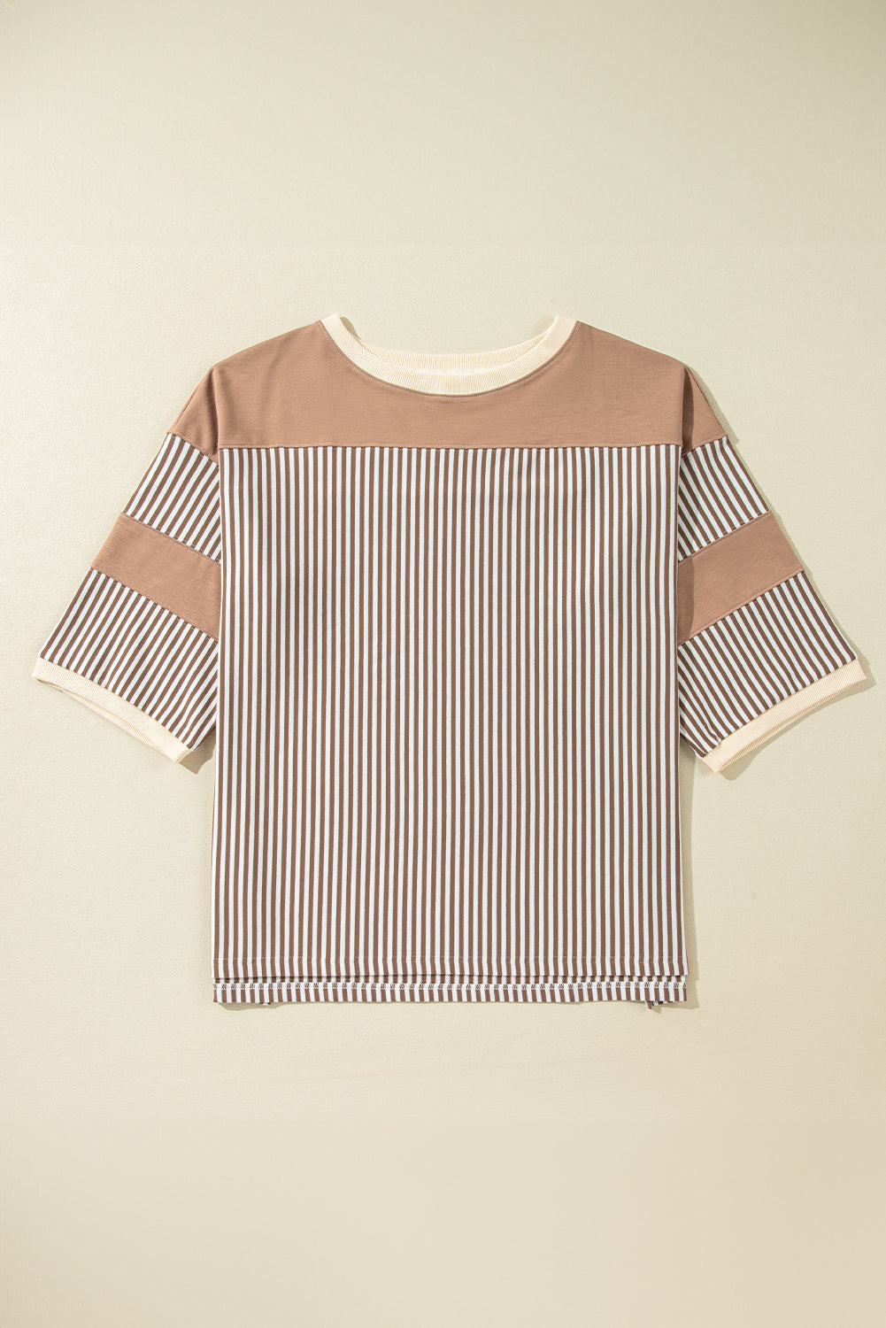 Mocha Breeze Oversized Tee
