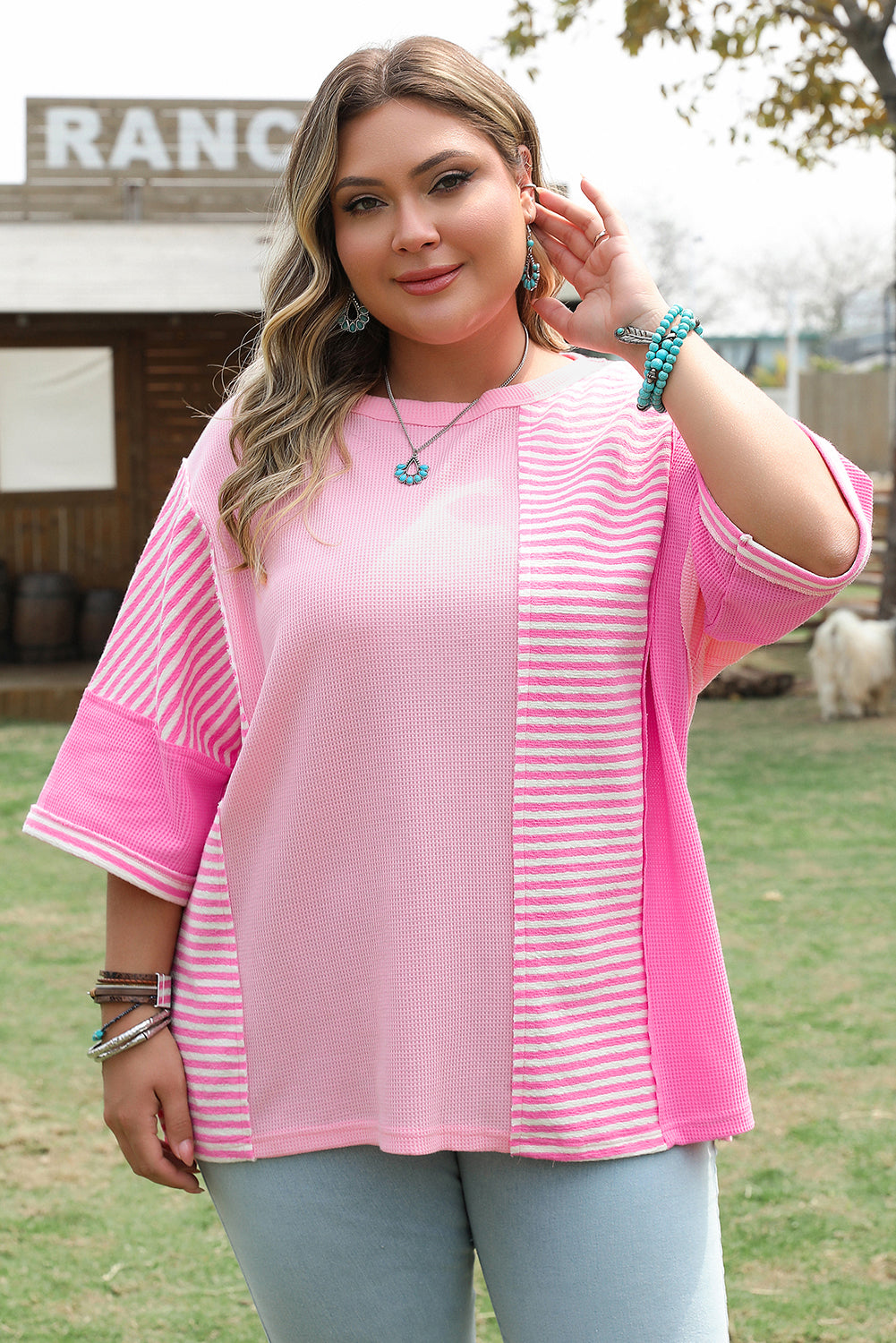 Pink Pop Fusion Top
