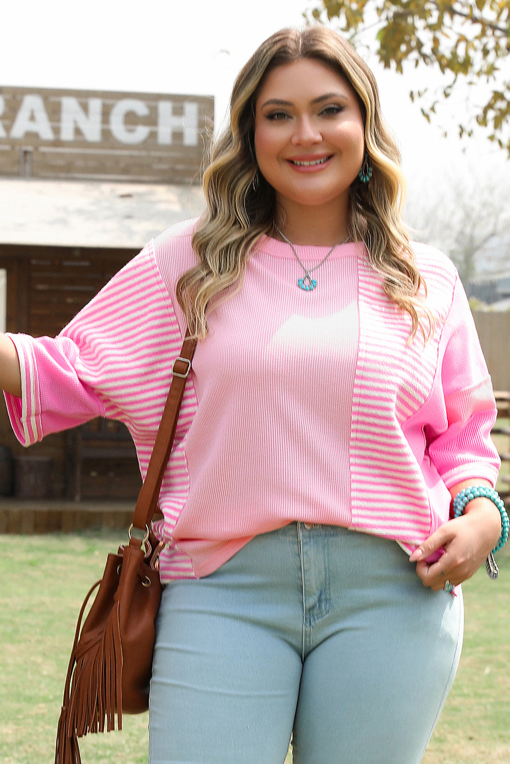 Pink Pop Fusion Top