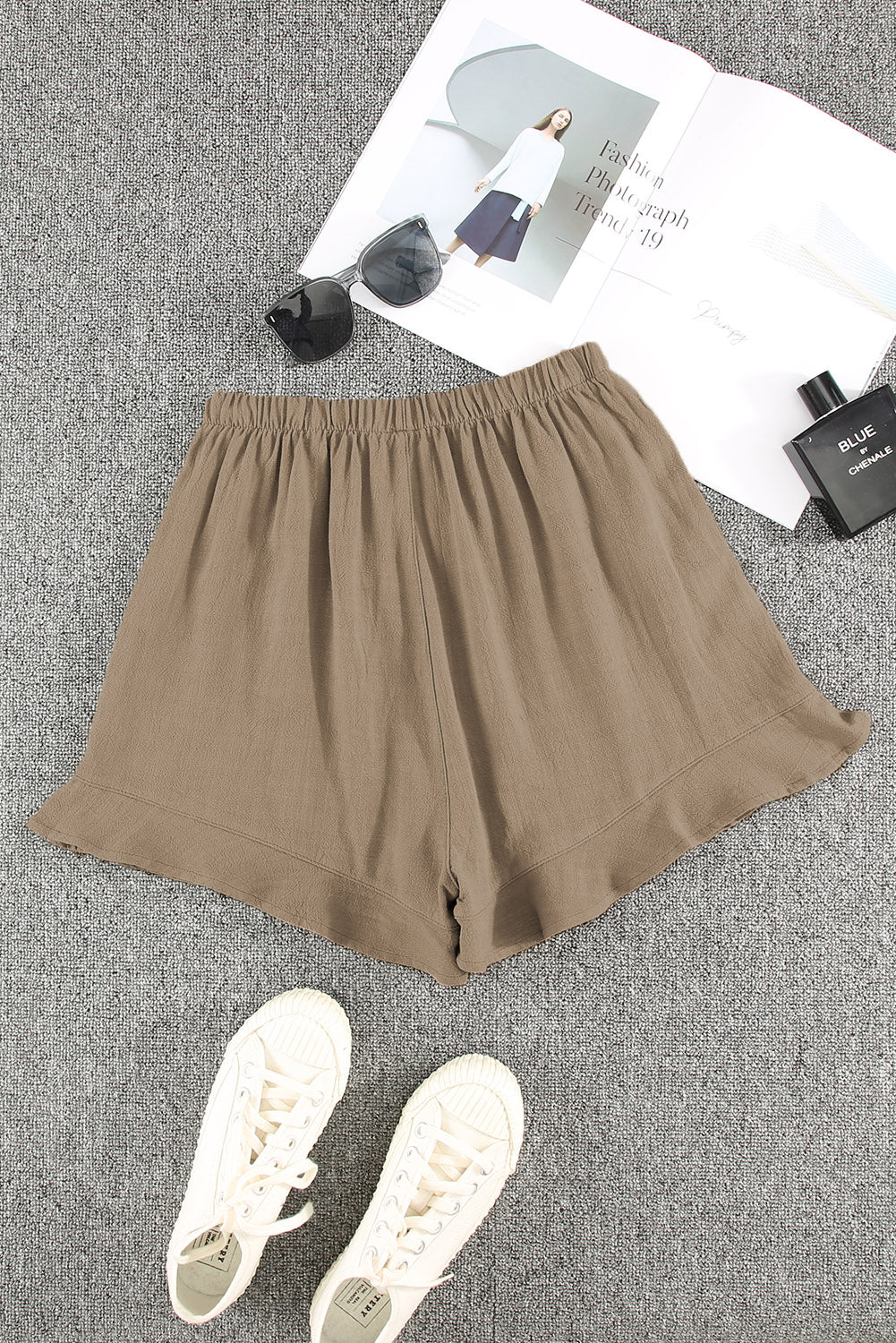 Ruffled Pocket Shorts