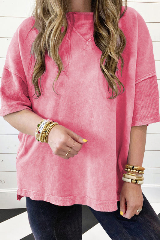 Cotton Candy Drop Sleeve Tee
