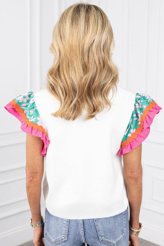 Fiesta Flair Flutter Top