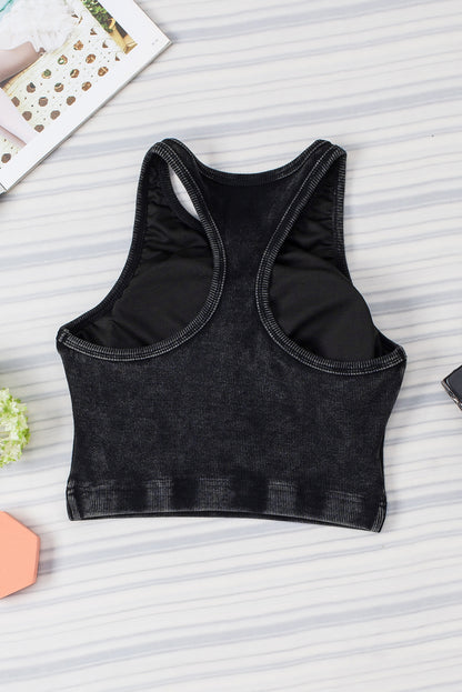 Ribbed Racerback Tank
