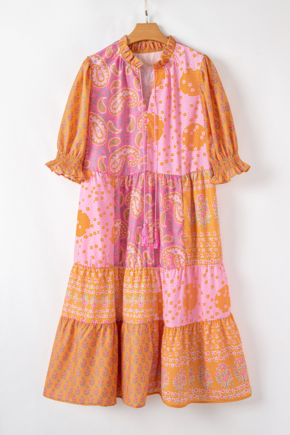 Sunset Paisley Dream Maxi Dress