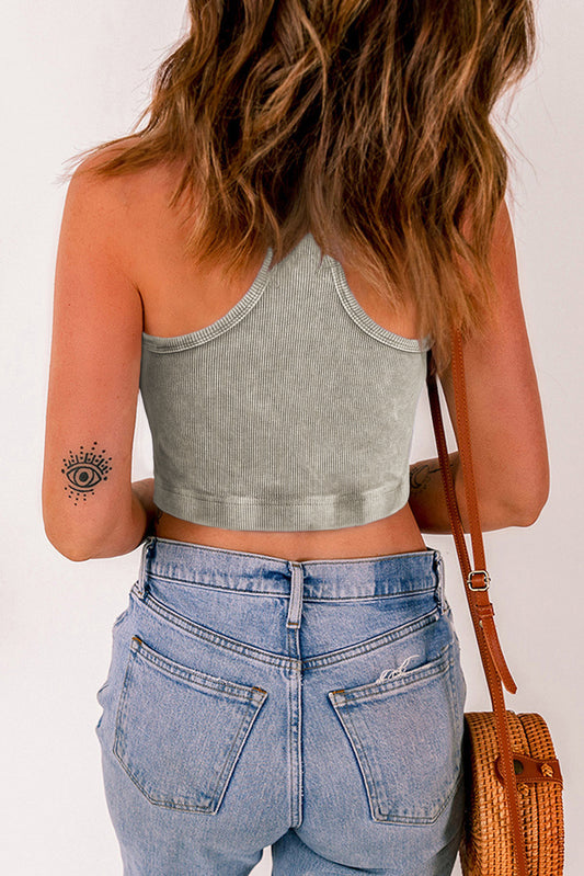 Ribbed Racerback Tank